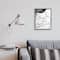 Stupell Industries Mother Nursing Child Portrait Minimal Black White Framed Giclee Art